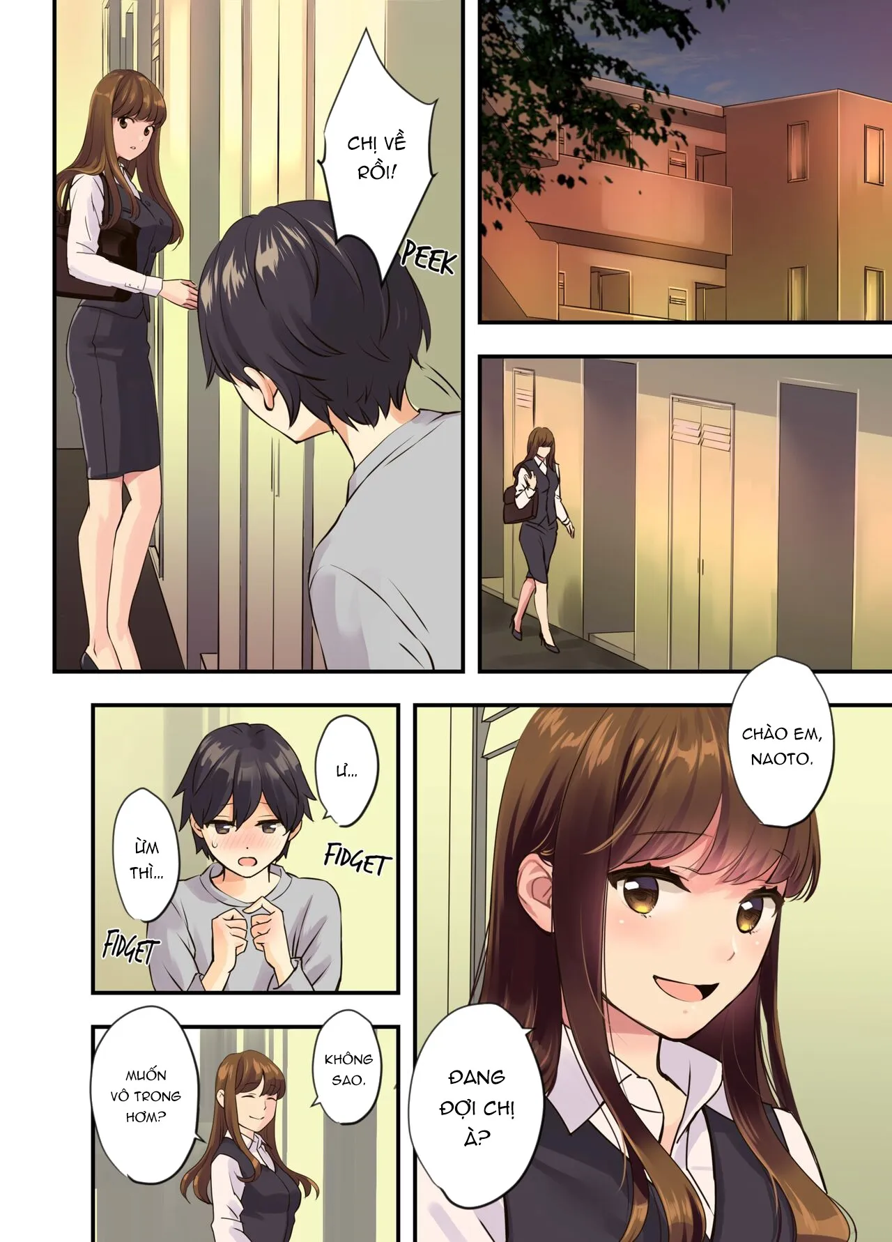 HentaiVN.net - Ảnh 3 - Chị gái hàng xóm [Boku no Tonari no Onee-chan; The Older Girl Next Door] - Oneshot