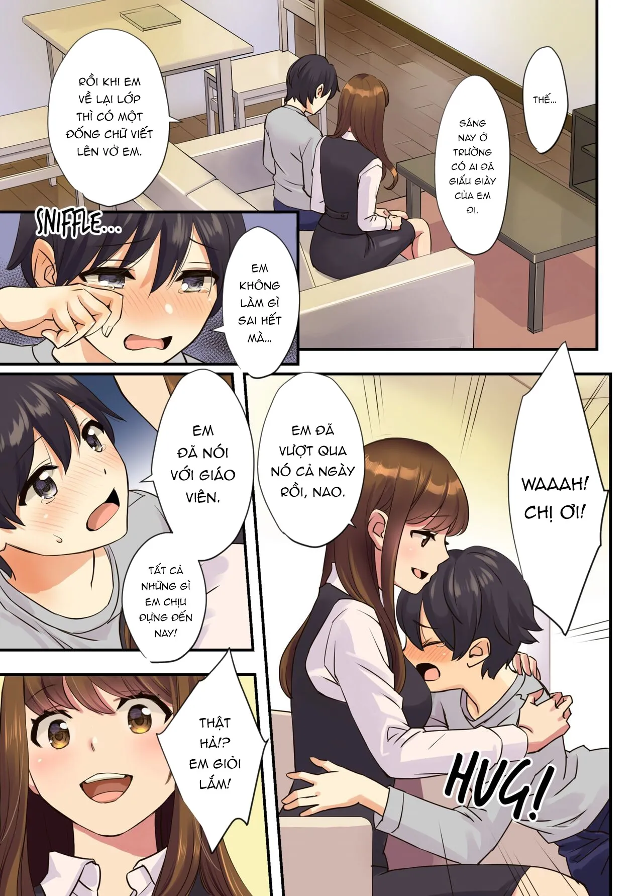 HentaiVN.net - Ảnh 4 - Chị gái hàng xóm [Boku no Tonari no Onee-chan; The Older Girl Next Door] - Oneshot