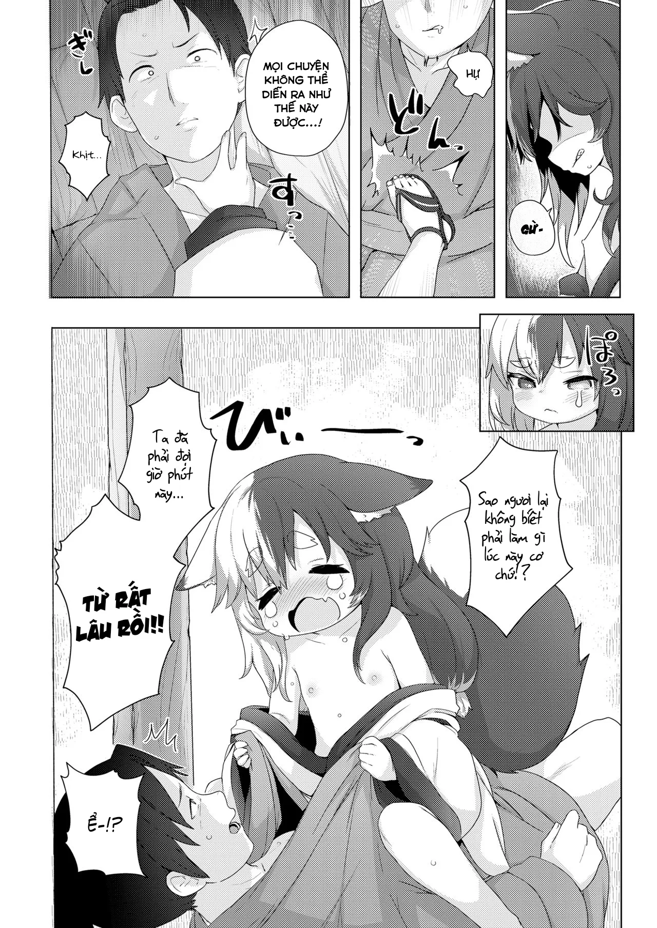 HentaiVN.net - Ảnh 7 - Vị thần của mùa vụ [Houjou no Oinori-sama] - Oneshot