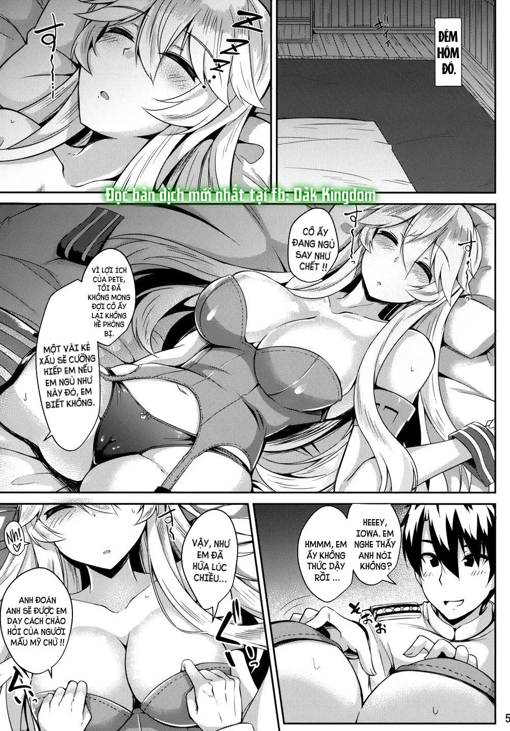 HentaiVN.net - Ảnh 6 - Anh đô đốc may mắn và cô người mẫu Mĩ [Wild sex with Iowa] - Oneshot