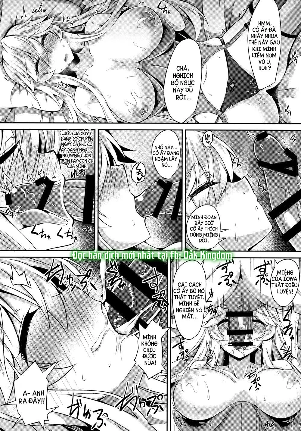 HentaiVN.net - Ảnh 8 - Anh đô đốc may mắn và cô người mẫu Mĩ [Wild sex with Iowa] - Oneshot