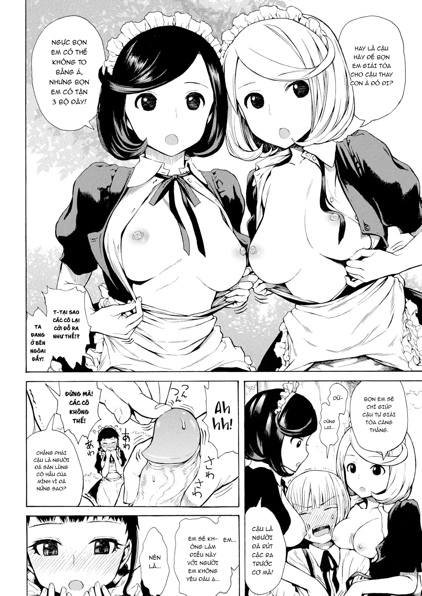 HentaiVN.net - Ảnh 10 - Nỗi niềm trăn trở của cậu chủ trẻ - Oneshot