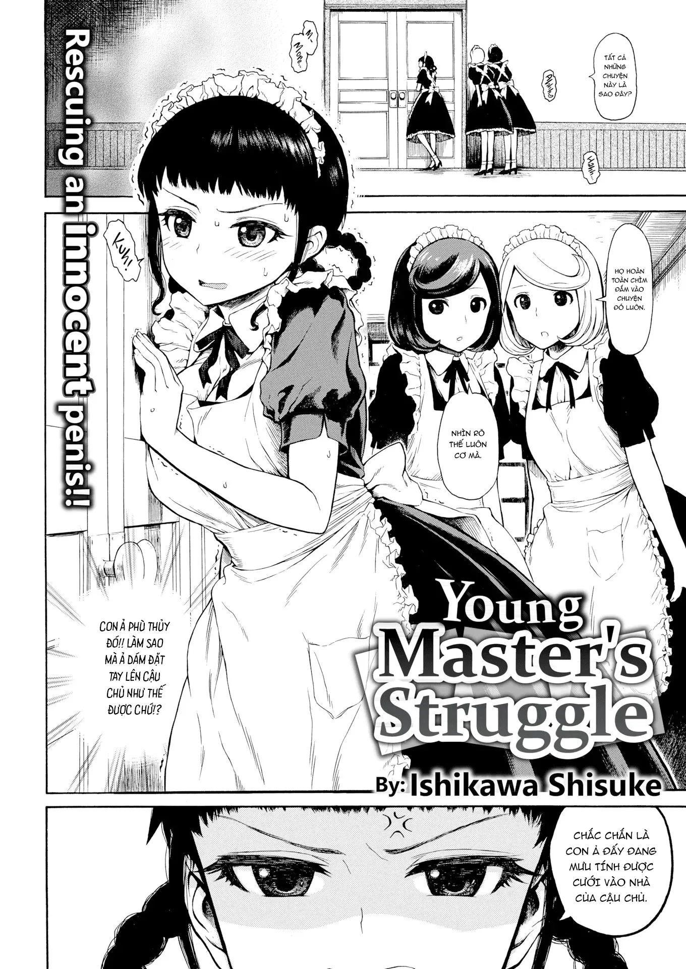 HentaiVN.net - Ảnh 6 - Nỗi niềm trăn trở của cậu chủ trẻ - Oneshot
