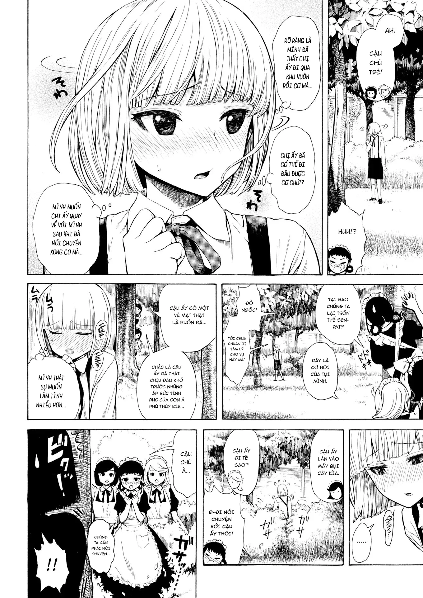 HentaiVN.net - Ảnh 8 - Nỗi niềm trăn trở của cậu chủ trẻ - Oneshot