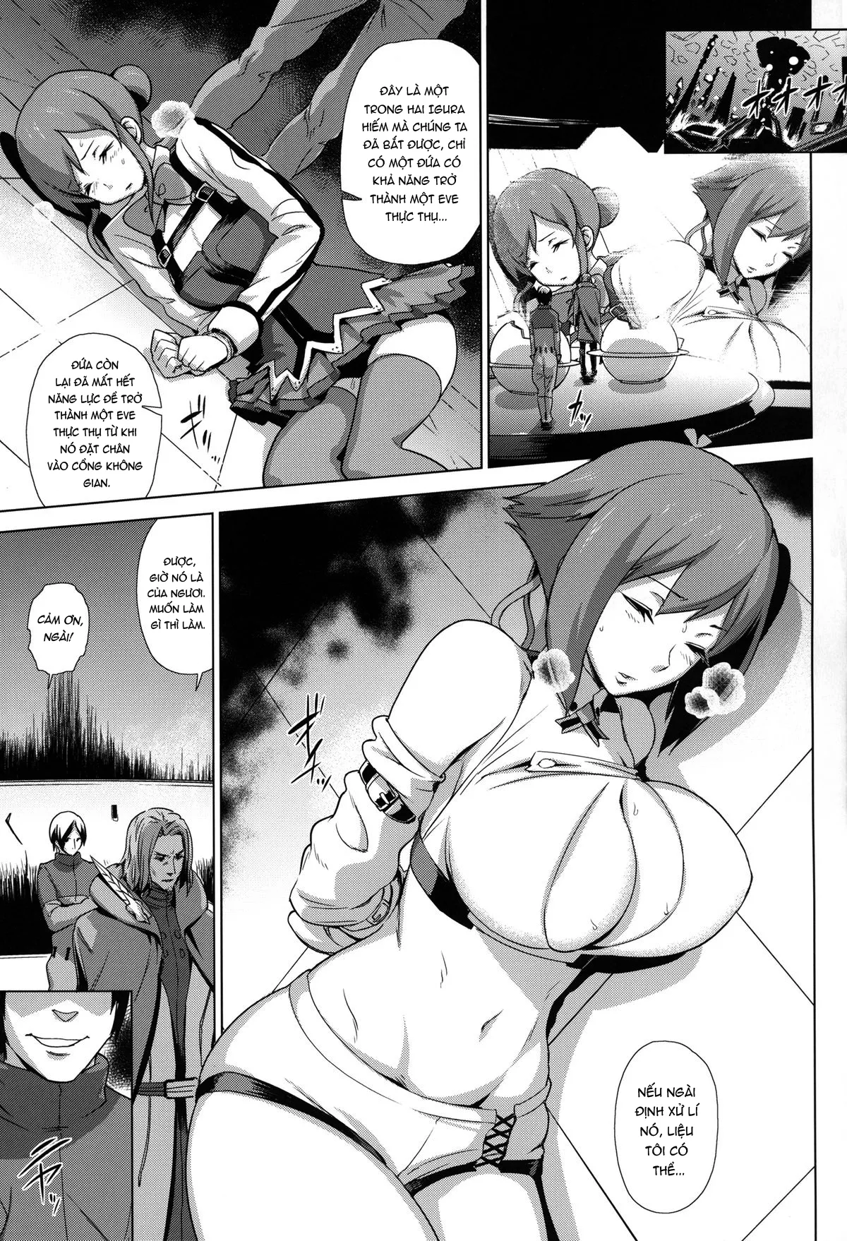 HentaiVN.net - Ảnh 4 - Toraware no Eve [Imprisoned Eve] - Oneshot