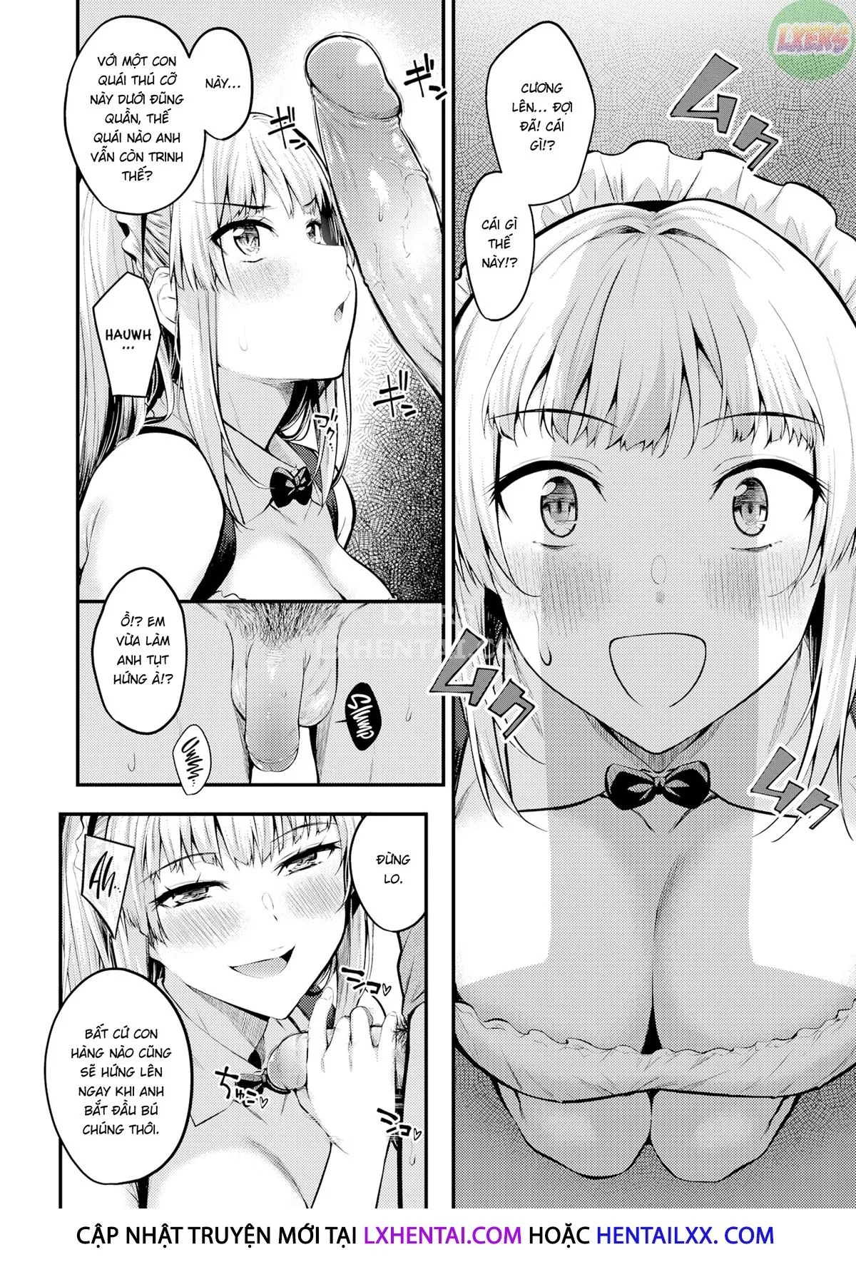 HentaiVN.net - Ảnh 11 - Dịch vụ hầu gái mại dâm - Oneshot
