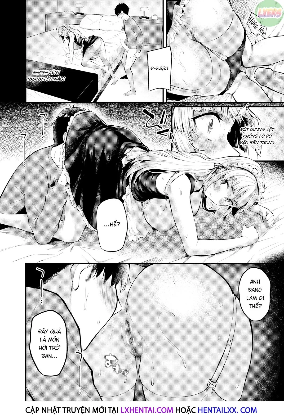 HentaiVN.net - Ảnh 15 - Dịch vụ hầu gái mại dâm - Oneshot