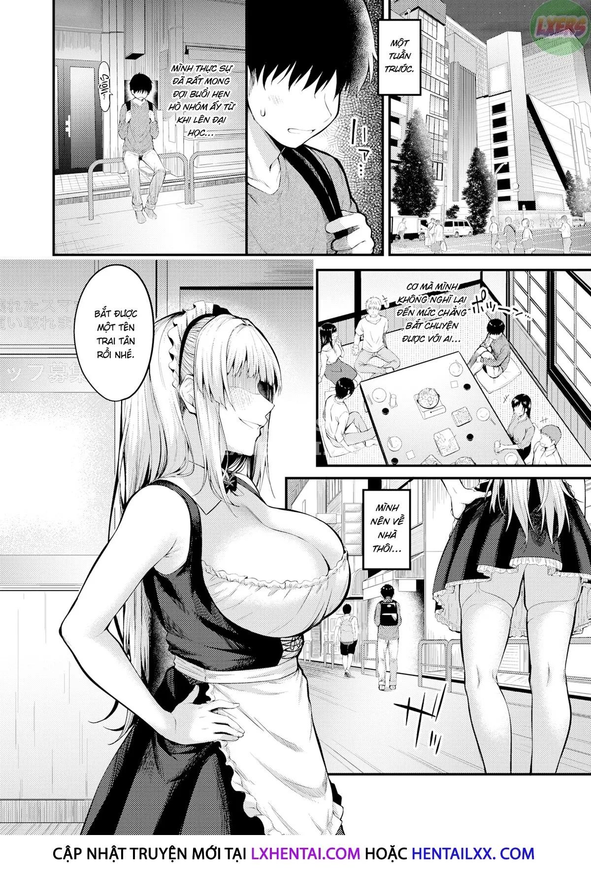 HentaiVN.net - Ảnh 5 - Dịch vụ hầu gái mại dâm - Oneshot