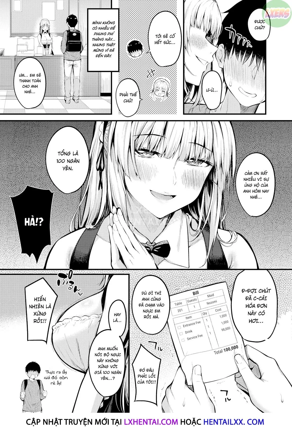 HentaiVN.net - Ảnh 8 - Dịch vụ hầu gái mại dâm - Oneshot