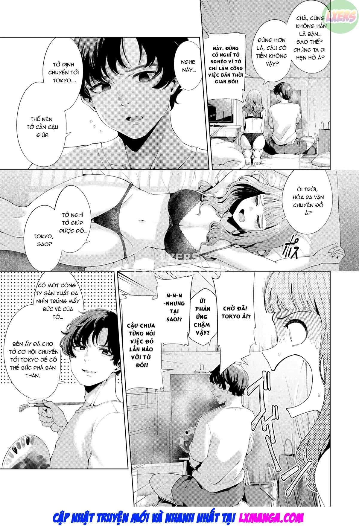 HentaiVN.net - Ảnh 6 - Madogoshi no Ameiro - Oneshot