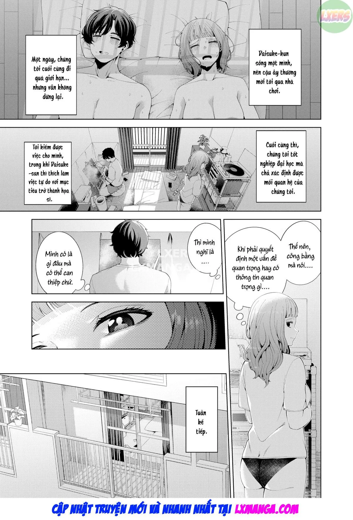 HentaiVN.net - Ảnh 8 - Madogoshi no Ameiro - Oneshot