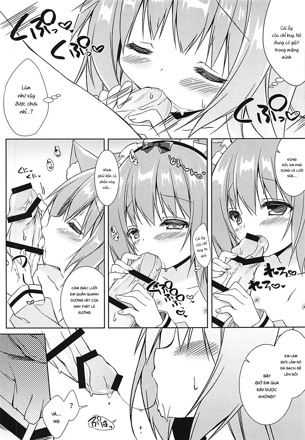 HentaiVN.net - Ảnh 12 - Shinjin Maid no Kisaragi-chan desu [新人メイドの如月ちゃんです (アズールレーン)] - Oneshot