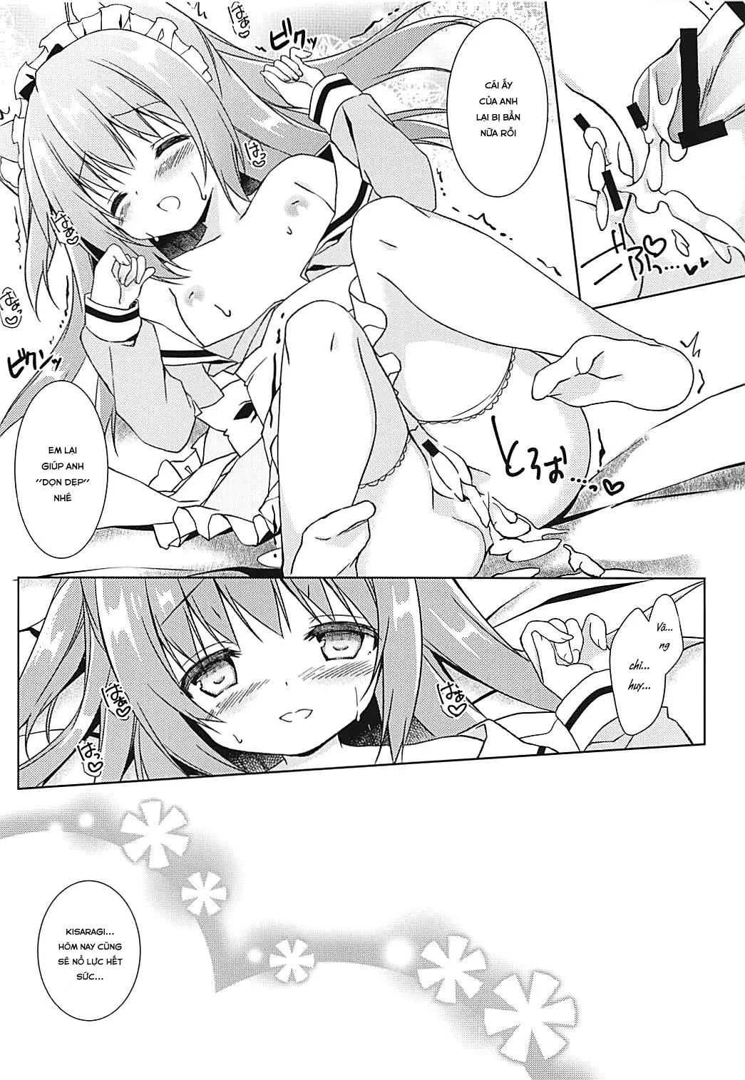 HentaiVN.net - Ảnh 19 - Shinjin Maid no Kisaragi-chan desu [新人メイドの如月ちゃんです (アズールレーン)] - Oneshot