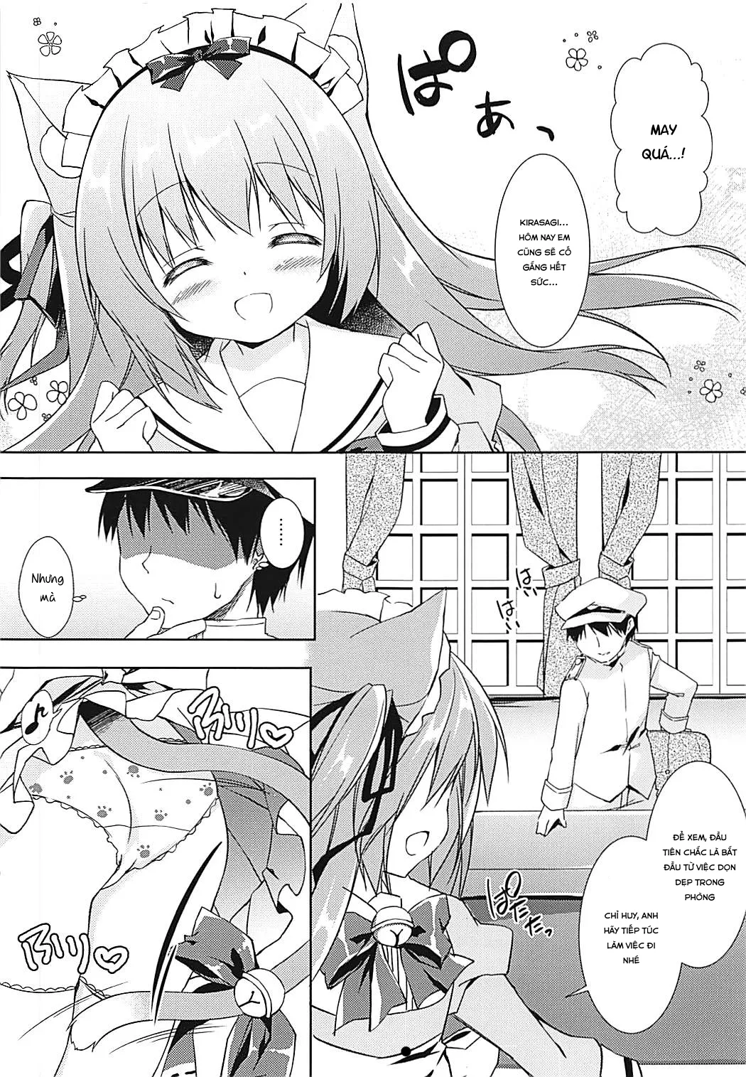 HentaiVN.net - Ảnh 8 - Shinjin Maid no Kisaragi-chan desu [新人メイドの如月ちゃんです (アズールレーン)] - Oneshot