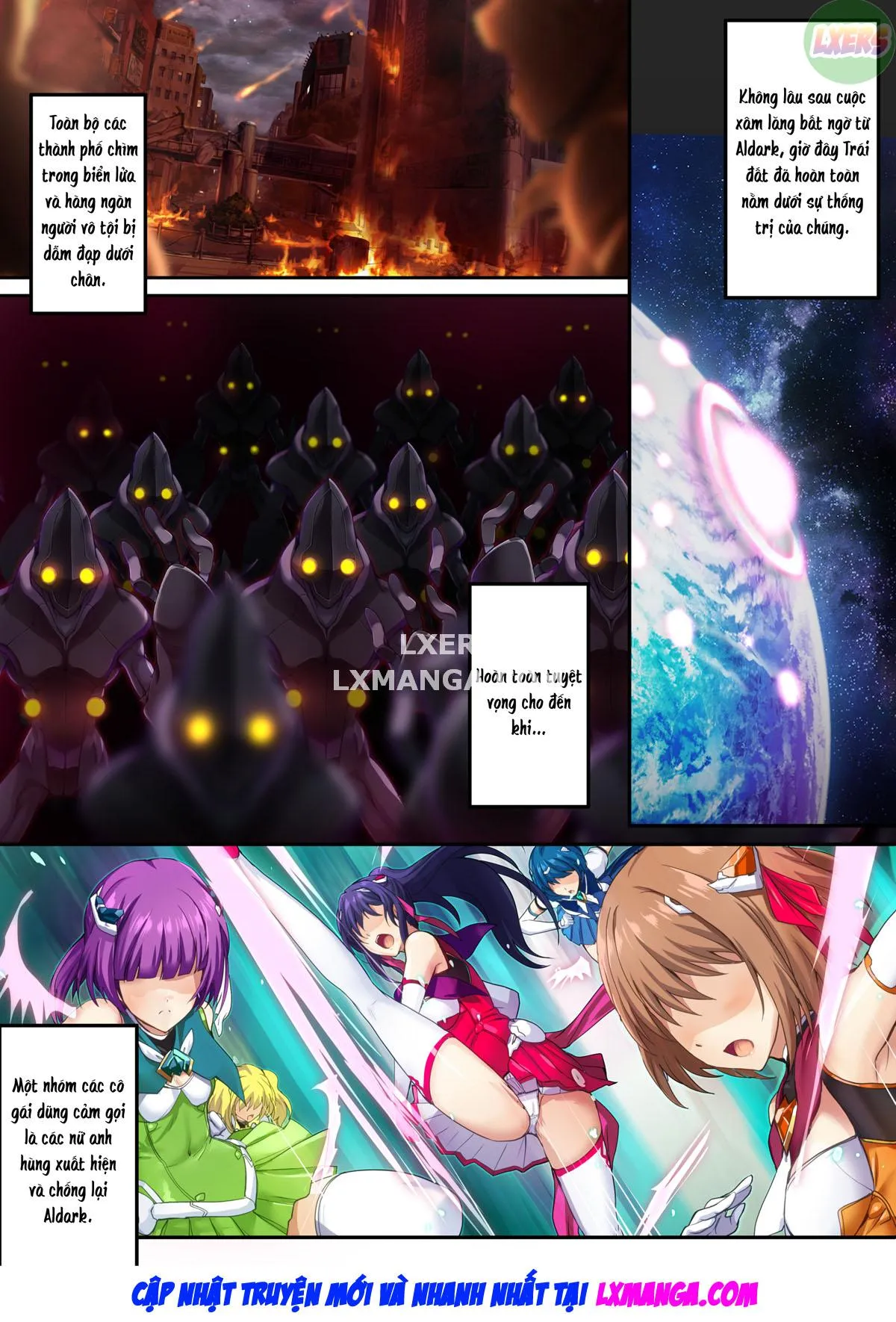 HentaiVN.net - Ảnh 5 - Choukou Taisen -Starting Point- [The Great Beat War -Starting Point-] - Oneshot