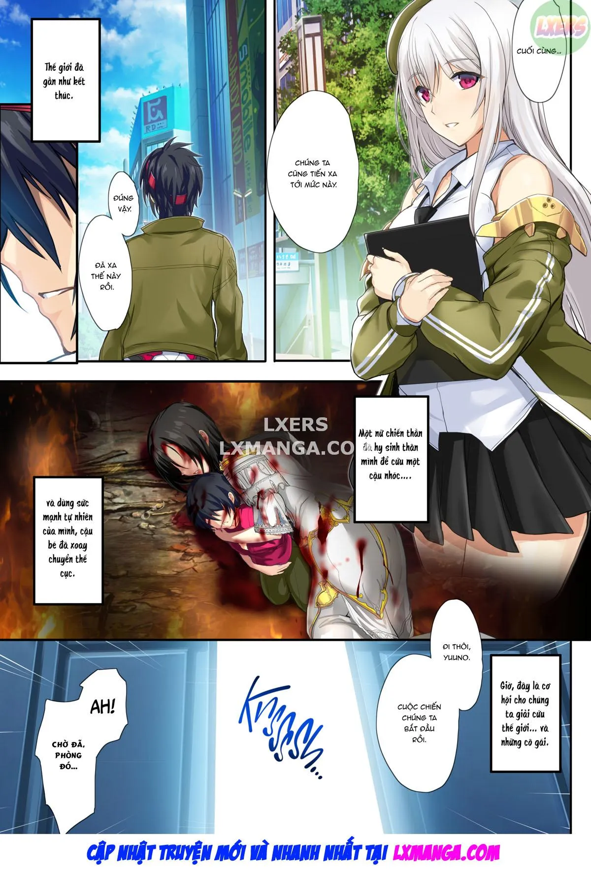 HentaiVN.net - Ảnh 54 - Choukou Taisen -Starting Point- [The Great Beat War -Starting Point-] - Oneshot