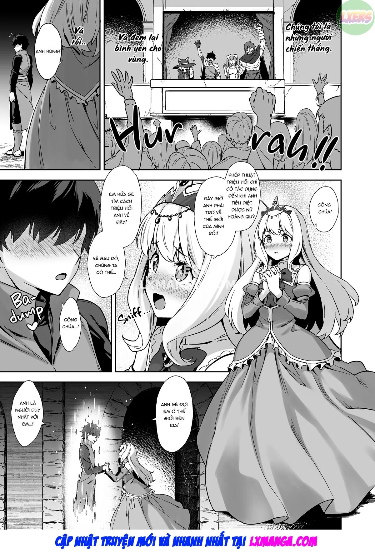 HentaiVN.net - Ảnh 7 - Oshikake Mao To Gouin Nama Hame Seikatsu [My Sex-Crazed Life With the Insatiable Demon Queen] - Oneshot