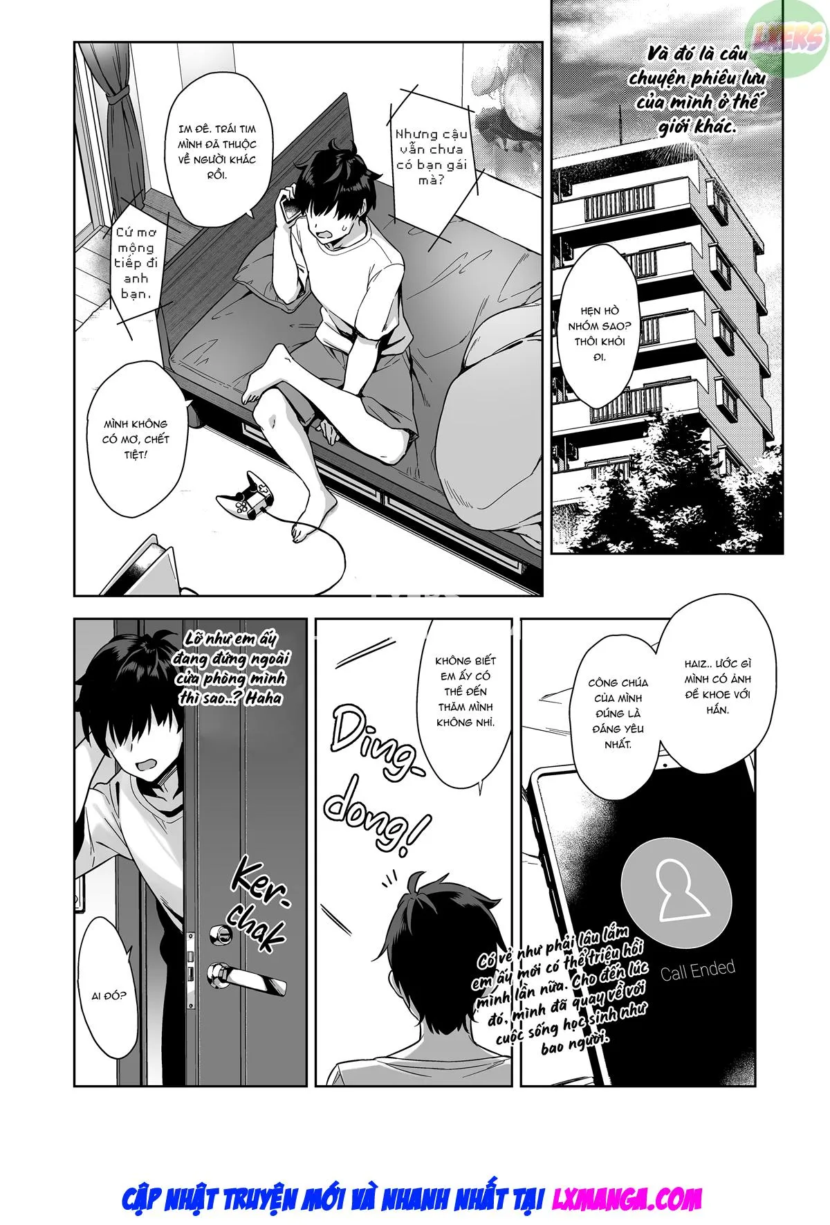 HentaiVN.net - Ảnh 8 - Oshikake Mao To Gouin Nama Hame Seikatsu [My Sex-Crazed Life With the Insatiable Demon Queen] - Oneshot