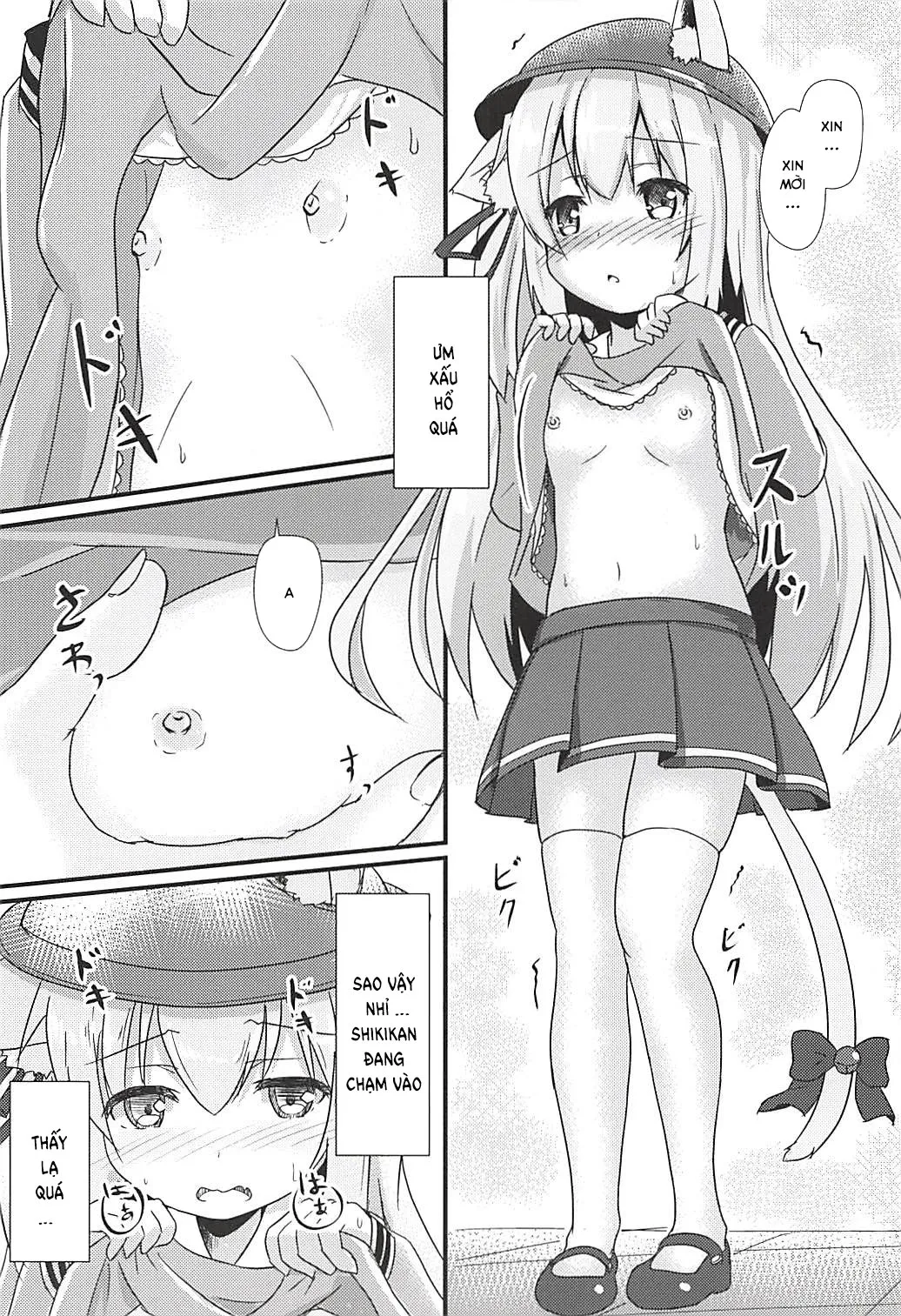 HentaiVN.net - Ảnh 13 - Chiisana Hishokan no Koisuru Kimochi [小さな秘書艦の恋するキモチ] - Oneshot