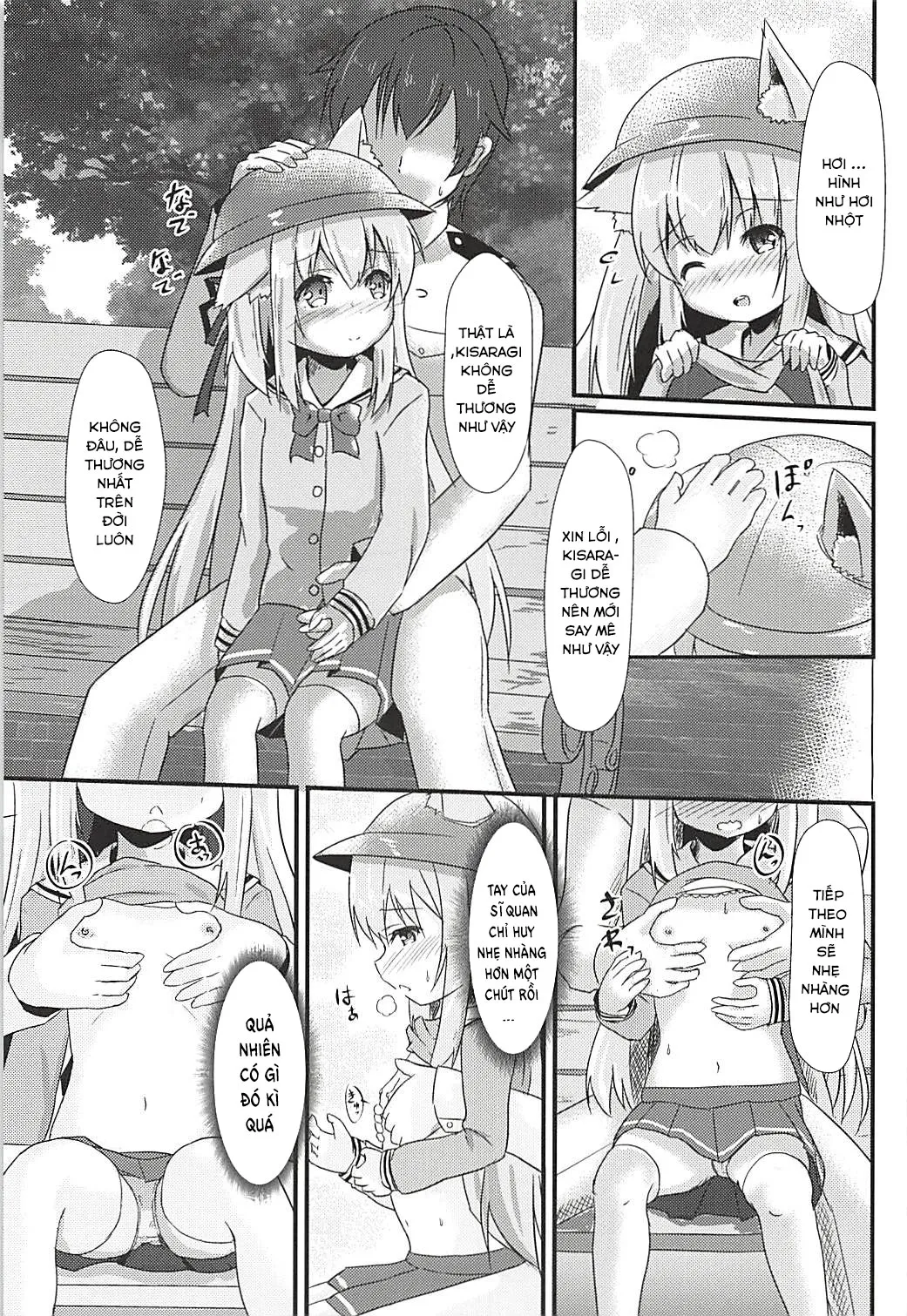 HentaiVN.net - Ảnh 14 - Chiisana Hishokan no Koisuru Kimochi [小さな秘書艦の恋するキモチ] - Oneshot