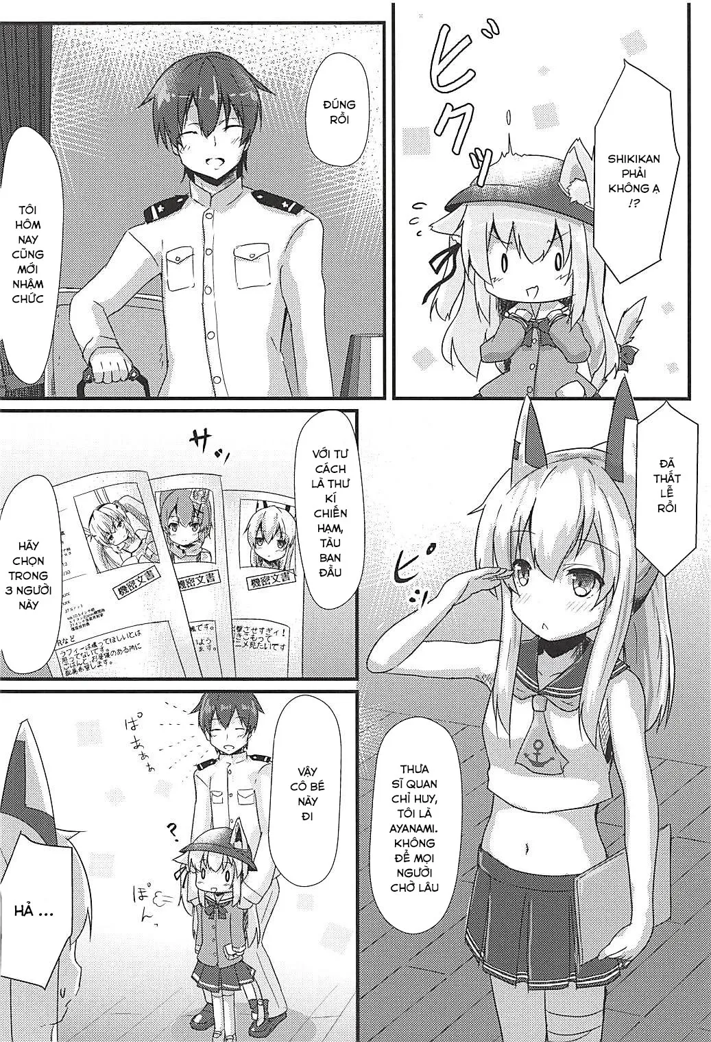 HentaiVN.net - Ảnh 7 - Chiisana Hishokan no Koisuru Kimochi [小さな秘書艦の恋するキモチ] - Oneshot