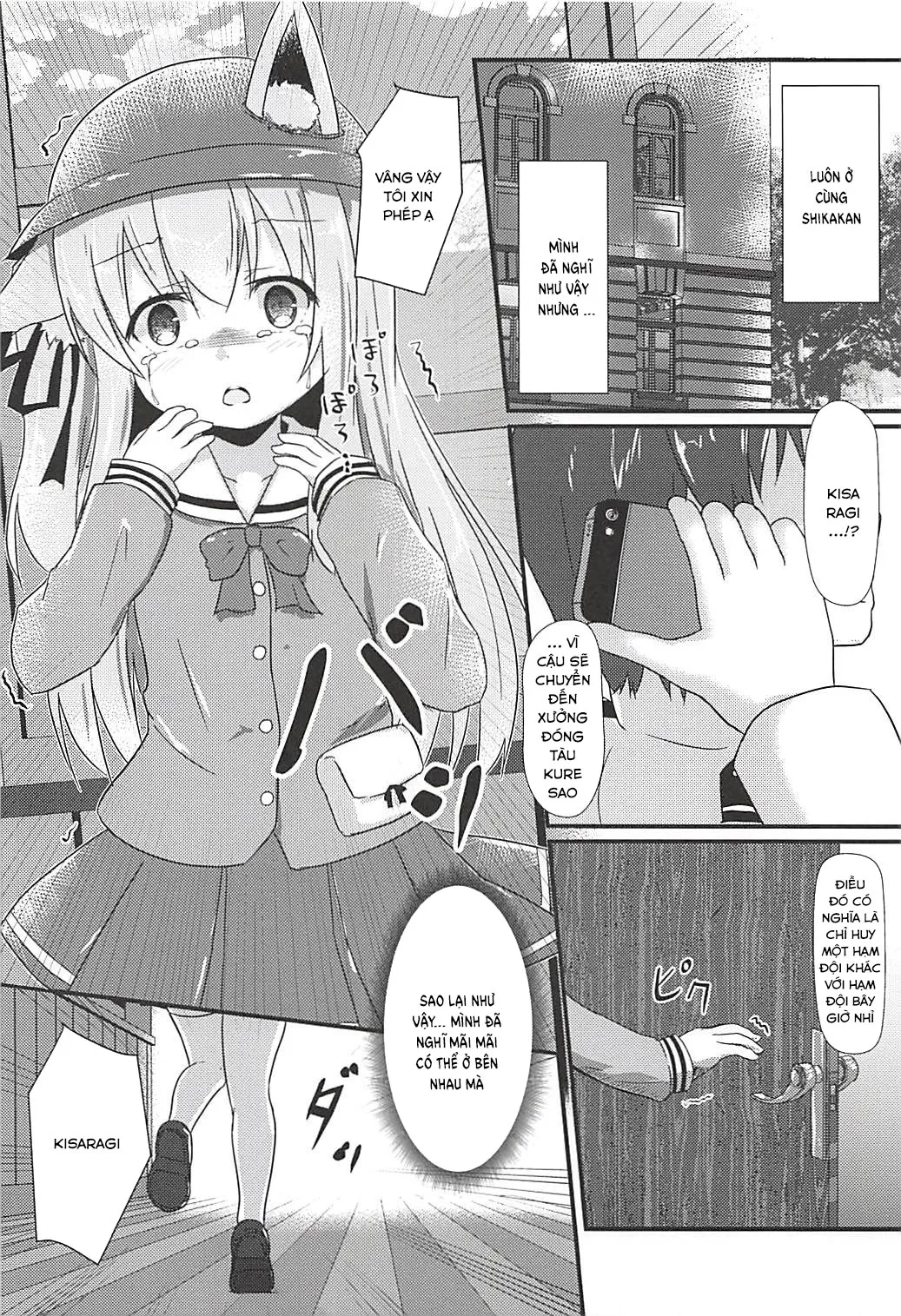 HentaiVN.net - Ảnh 9 - Chiisana Hishokan no Koisuru Kimochi [小さな秘書艦の恋するキモチ] - Oneshot