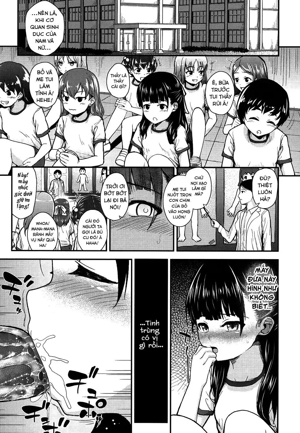 HentaiVN.net - Ảnh 10 - Bố ơi, hãy cố lên! [Cheer Up, Daddy!; Genki Wo Dashite!; Mesugaki dakedo Hatsuiku Ii node Semen Kyouiku Shitemita.] - Oneshot