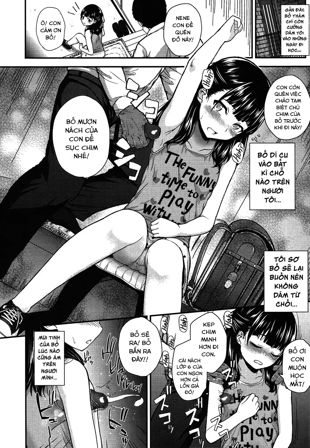 HentaiVN.net - Ảnh 13 - Bố ơi, hãy cố lên! [Cheer Up, Daddy!; Genki Wo Dashite!; Mesugaki dakedo Hatsuiku Ii node Semen Kyouiku Shitemita.] - Oneshot