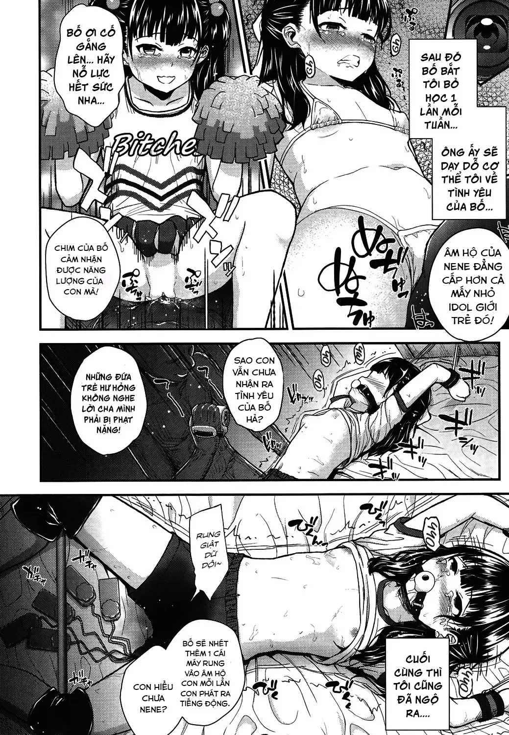 HentaiVN.net - Ảnh 23 - Bố ơi, hãy cố lên! [Cheer Up, Daddy!; Genki Wo Dashite!; Mesugaki dakedo Hatsuiku Ii node Semen Kyouiku Shitemita.] - Oneshot