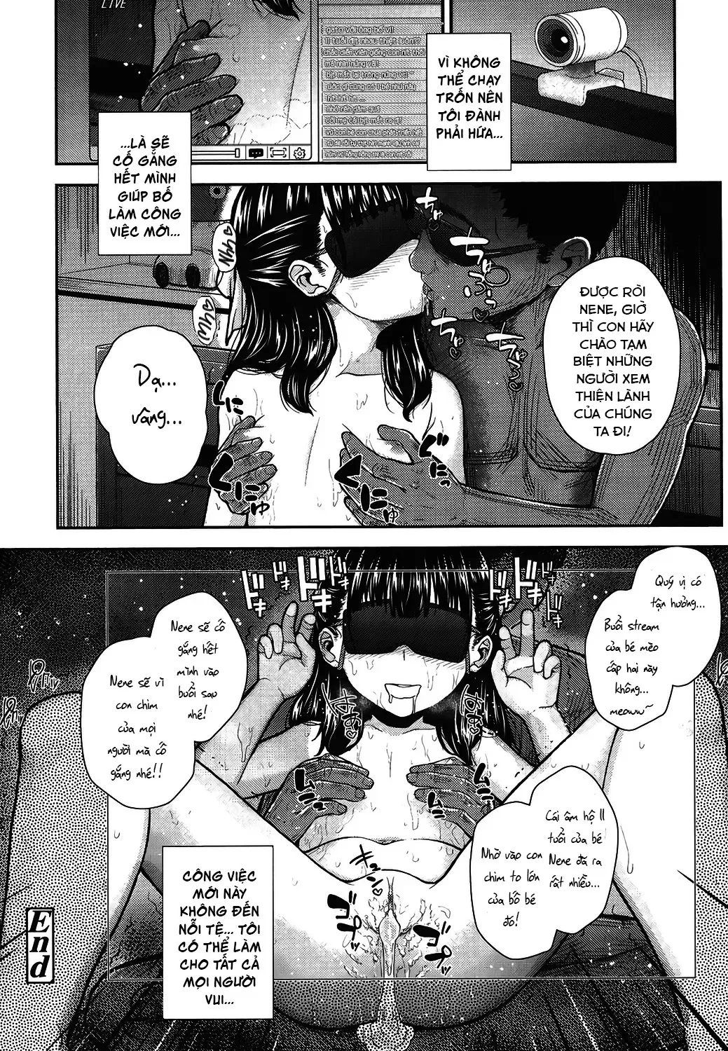 HentaiVN.net - Ảnh 25 - Bố ơi, hãy cố lên! [Cheer Up, Daddy!; Genki Wo Dashite!; Mesugaki dakedo Hatsuiku Ii node Semen Kyouiku Shitemita.] - Oneshot