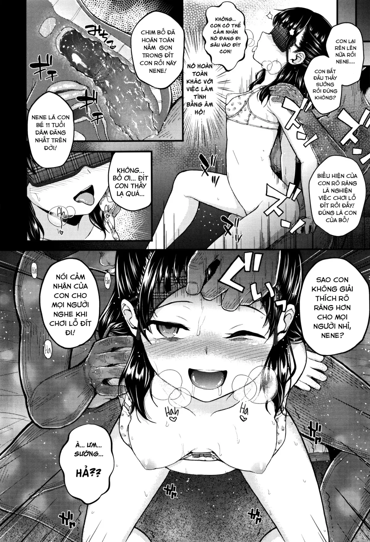 HentaiVN.net - Ảnh 29 - Bố ơi, hãy cố lên! [Cheer Up, Daddy!; Genki Wo Dashite!; Mesugaki dakedo Hatsuiku Ii node Semen Kyouiku Shitemita.] - Oneshot