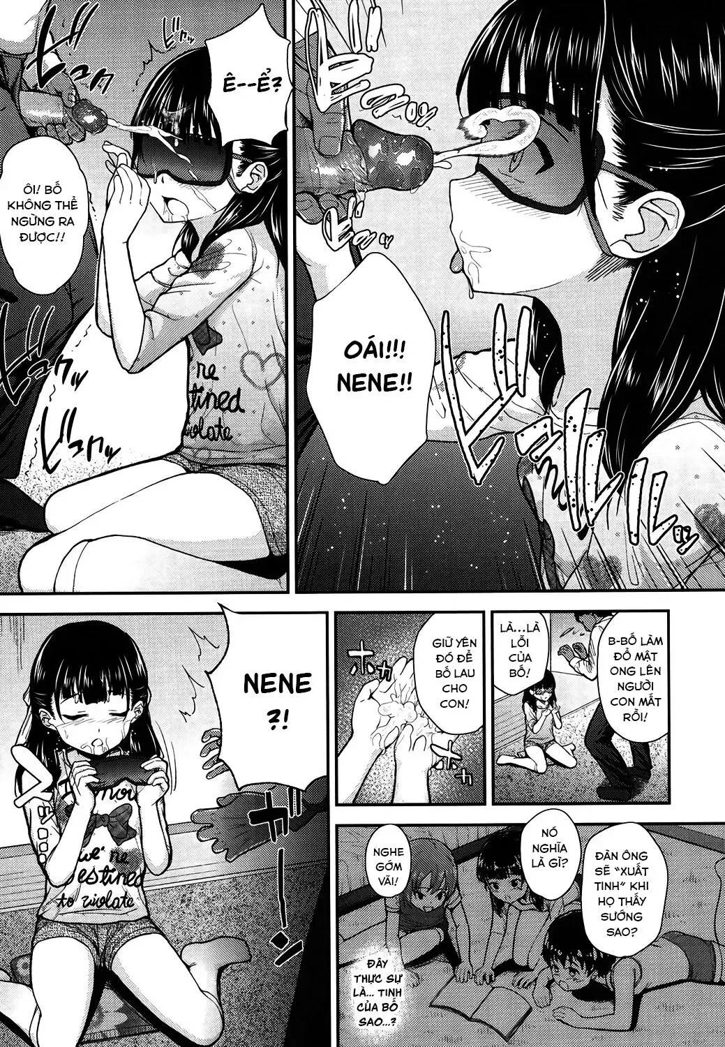 HentaiVN.net - Ảnh 8 - Bố ơi, hãy cố lên! [Cheer Up, Daddy!; Genki Wo Dashite!; Mesugaki dakedo Hatsuiku Ii node Semen Kyouiku Shitemita.] - Oneshot