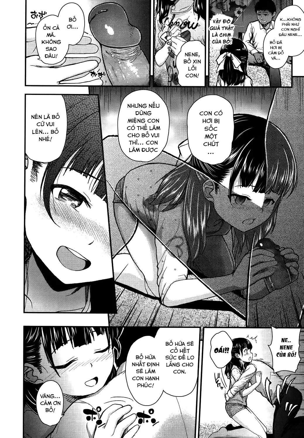 HentaiVN.net - Ảnh 9 - Bố ơi, hãy cố lên! [Cheer Up, Daddy!; Genki Wo Dashite!; Mesugaki dakedo Hatsuiku Ii node Semen Kyouiku Shitemita.] - Oneshot
