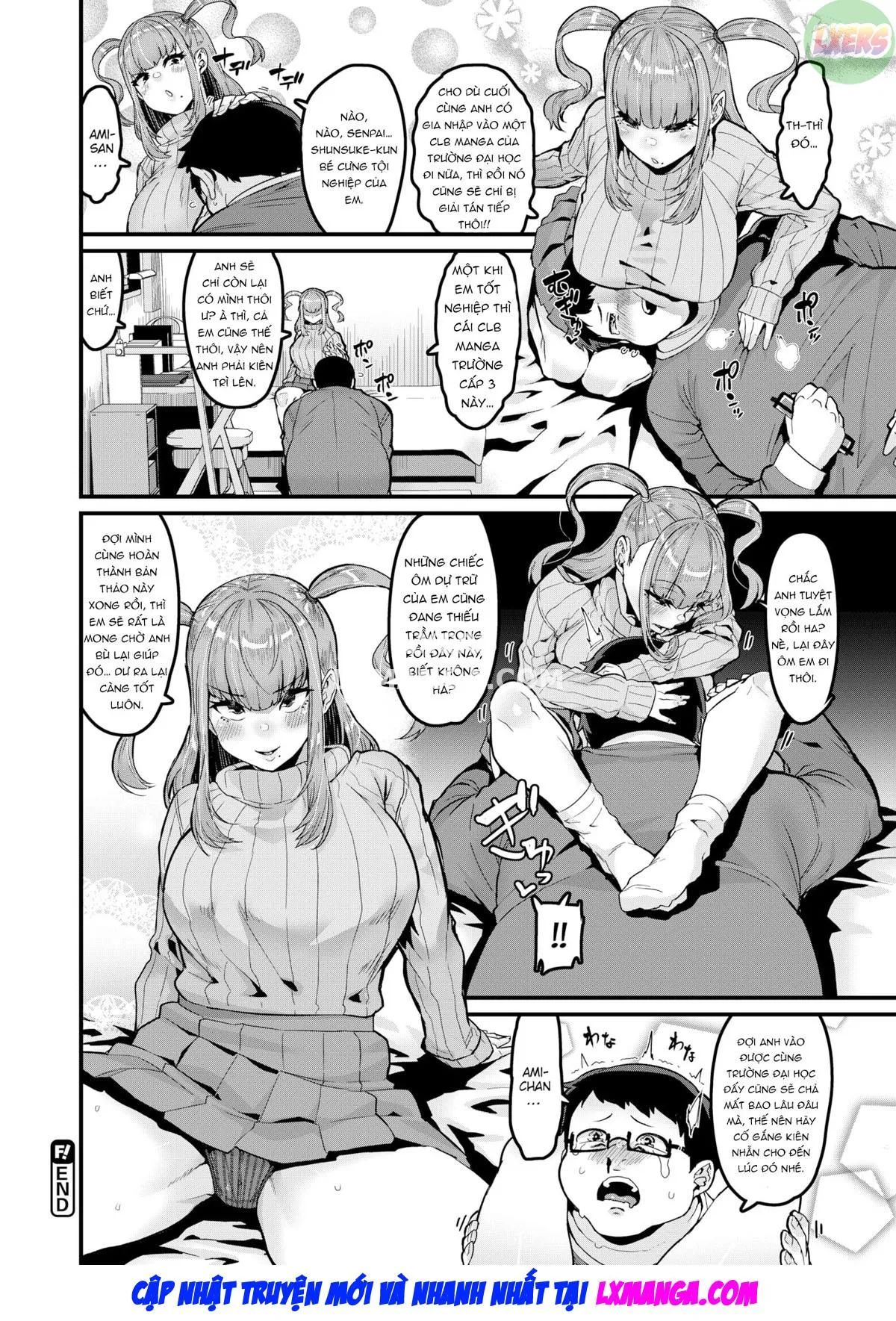 HentaiVN.net - Ảnh 25 - Chàng béo và nàng Tsundere - Oneshot