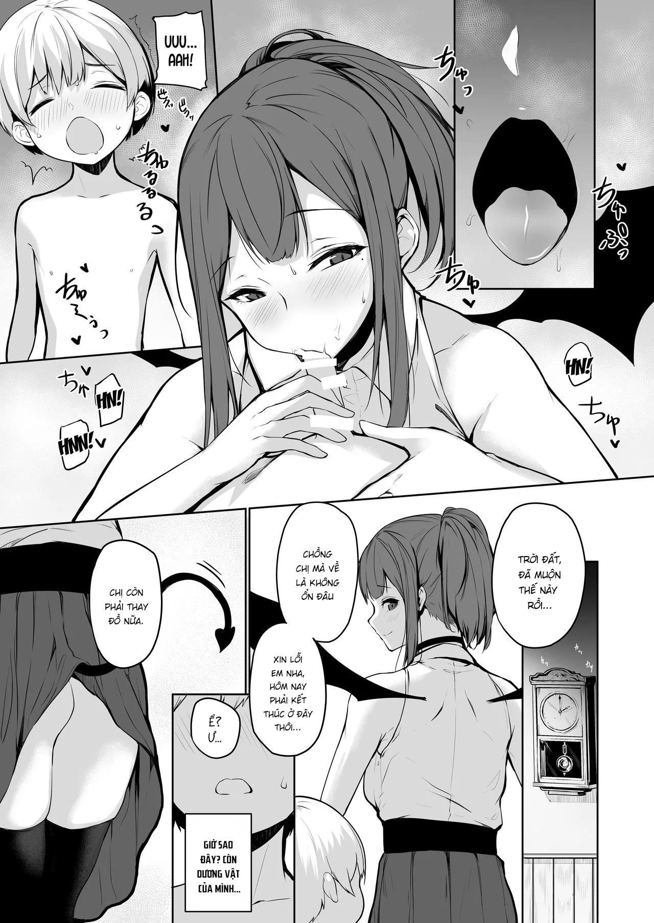 HentaiVN.net - Ảnh 12 - Dòng sữa Succubus [Succubus-san wa Sakusei Shitai!] - Oneshot