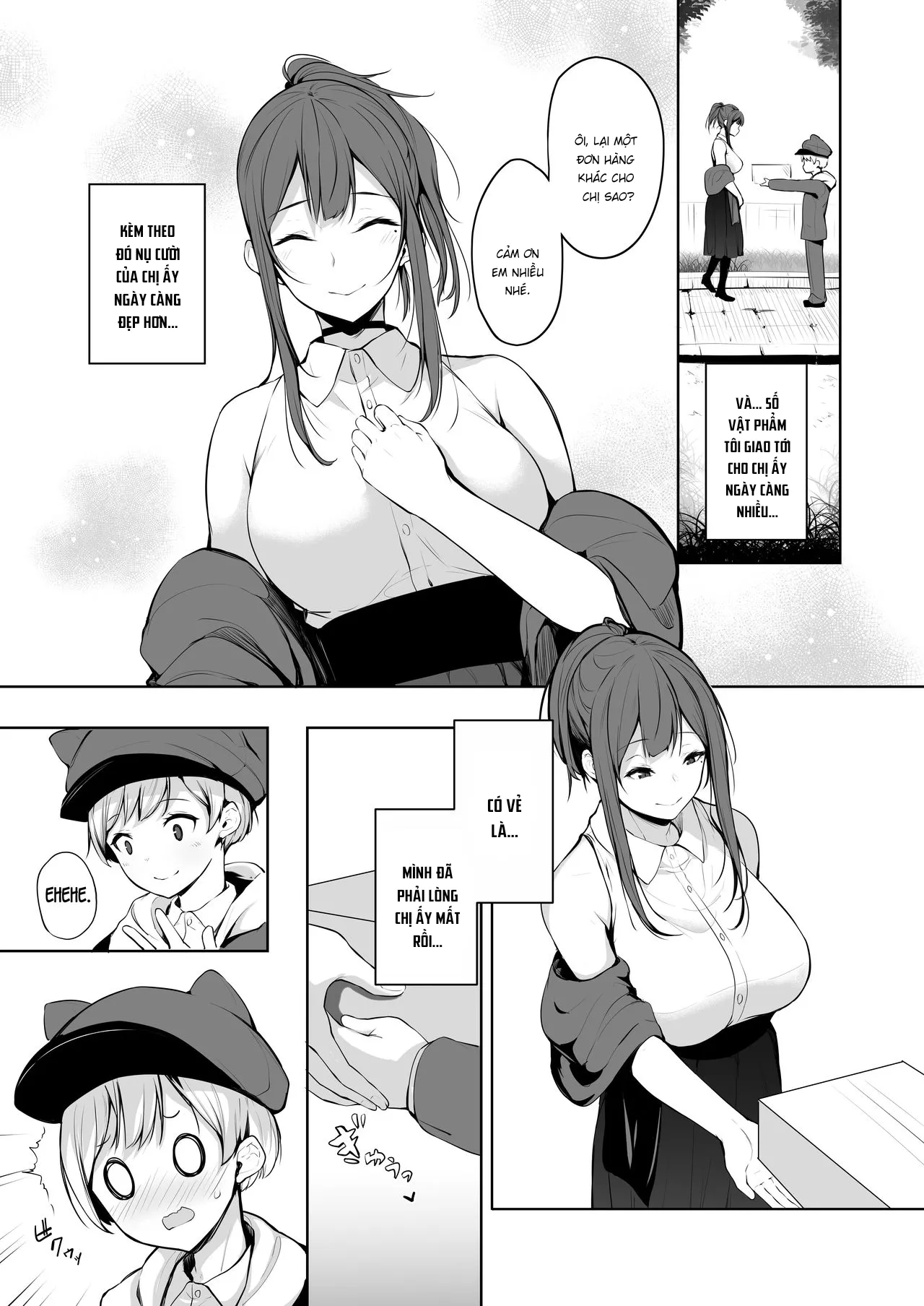 HentaiVN.net - Ảnh 3 - Dòng sữa Succubus [Succubus-san wa Sakusei Shitai!] - Oneshot