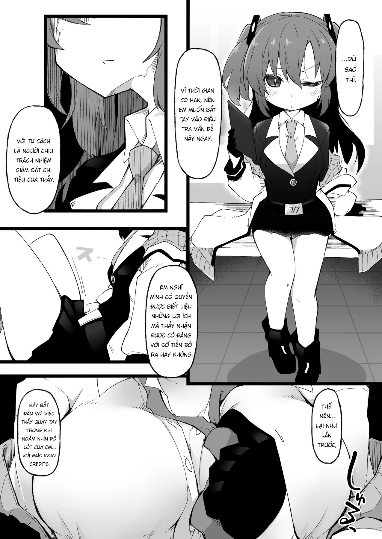 HentaiVN.net - Ảnh 6 - Sensei và Hayase Yuuka (Lần 2) [Sensei and Hayase Yuuka (Their Second Time); Sensei to Hayase Yuuka (2-kai-me); 先生と早瀬ユウカ] - Oneshot