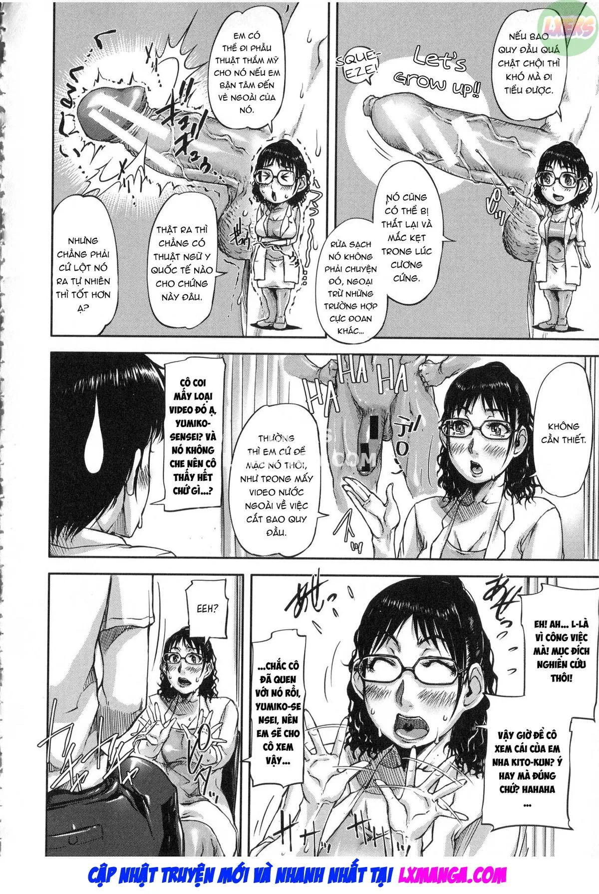 HentaiVN.net - Ảnh 7 - Watashi, Shishunki Chinpo Ga Suki Nan Desu! - Chap 4