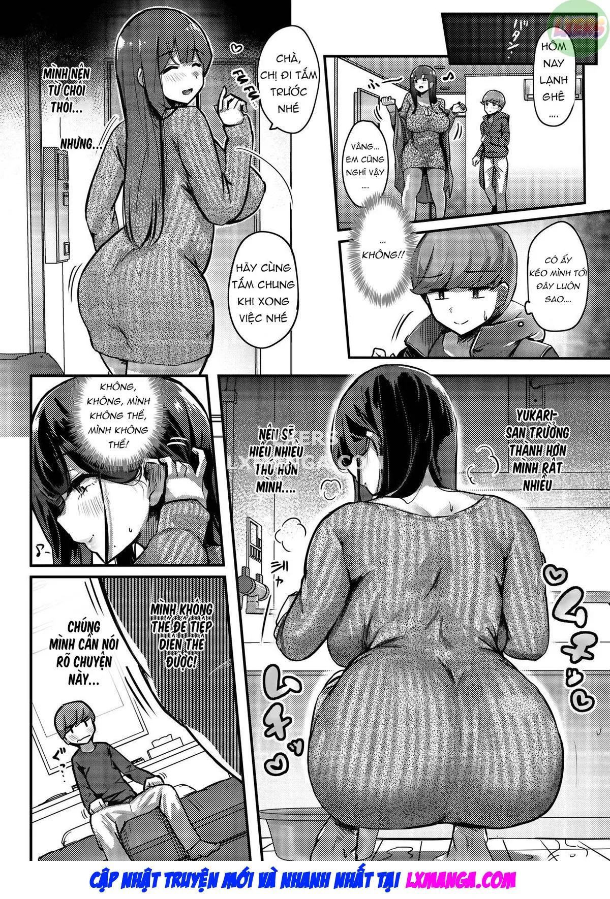HentaiVN.net - Ảnh 11 - Otonari-San No Muchimuchi Wakazuma To Matching Shichatta Hanashi [How I Matched With My Neighbor's Plump Wife] - Oneshot
