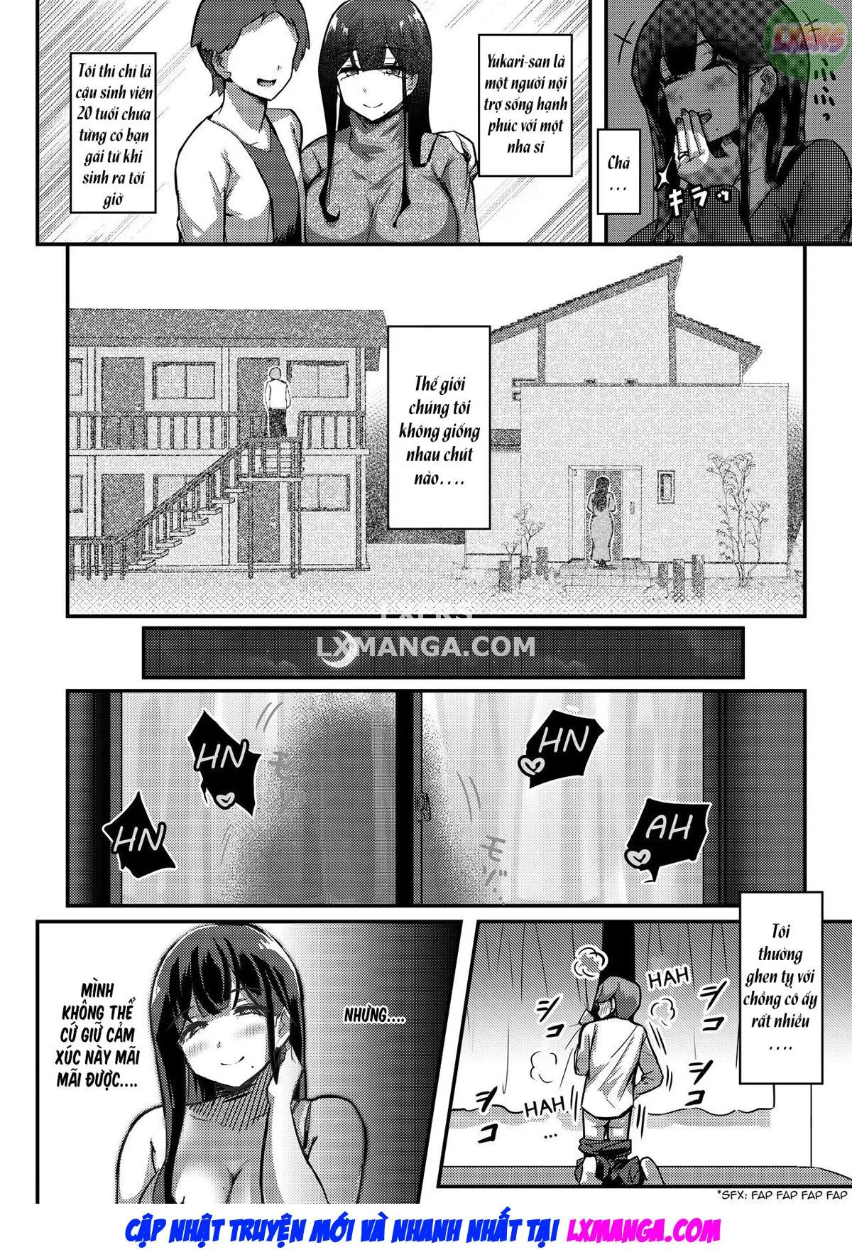 HentaiVN.net - Ảnh 7 - Otonari-San No Muchimuchi Wakazuma To Matching Shichatta Hanashi [How I Matched With My Neighbor's Plump Wife] - Oneshot