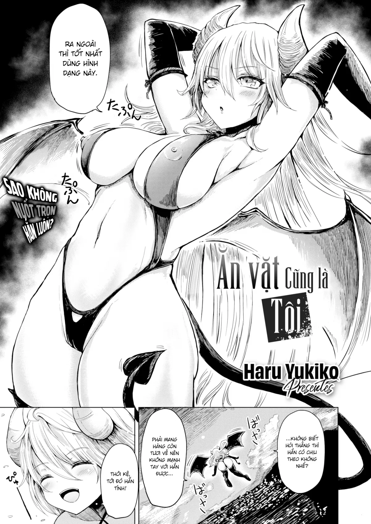 HentaiVN.net - Ảnh 3 - Ăn Vặt Cũng Là Tội - Oneshot