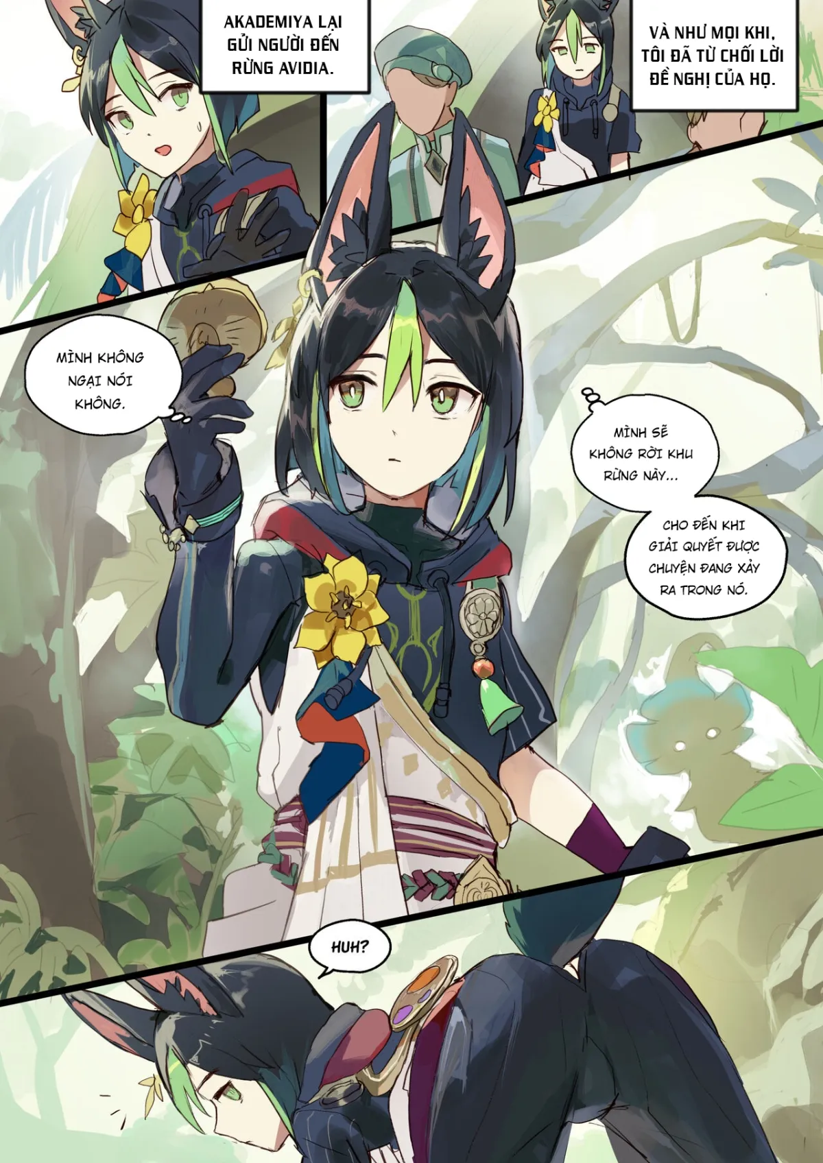 HentaiVN.net - Ảnh 3 - Mori Patrol Tighnari (Genshin Impact) - Oneshot