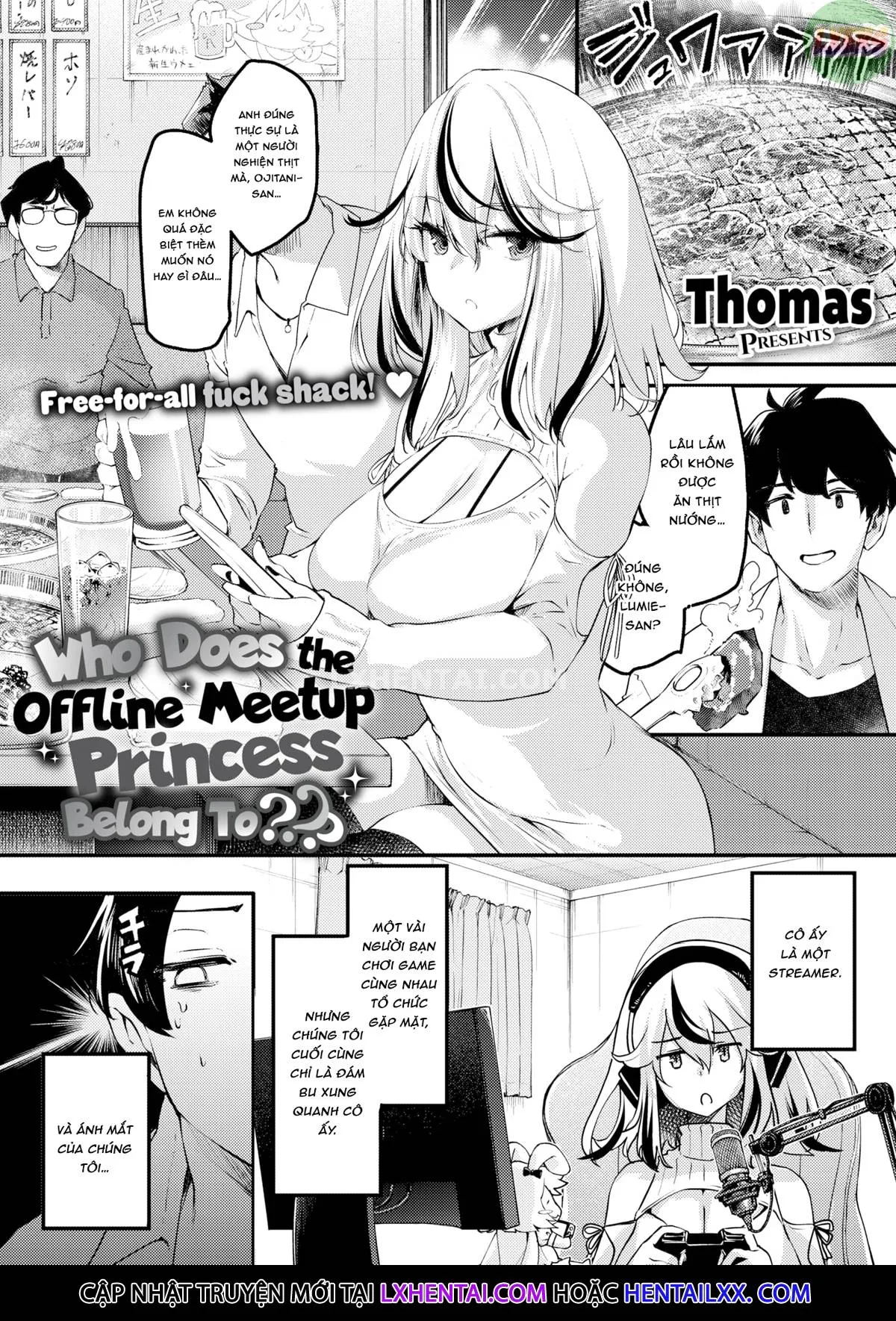 HentaiVN.net - Ảnh 1 - Công chúa gặp ngoài đời thuộc về ai? - Oneshot