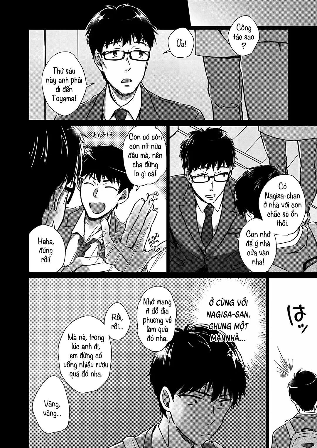 HentaiVN.net - Ảnh 3 - Mẹ kế khi say [Nonde Nomarete; Drink and swallow] - Oneshot