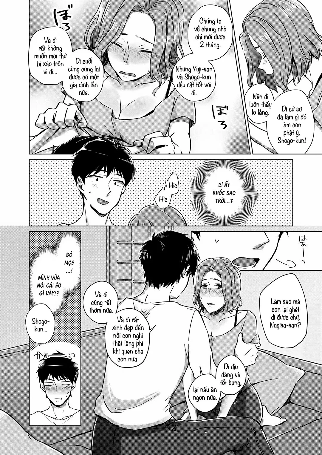 HentaiVN.net - Ảnh 7 - Mẹ kế khi say [Nonde Nomarete; Drink and swallow] - Oneshot
