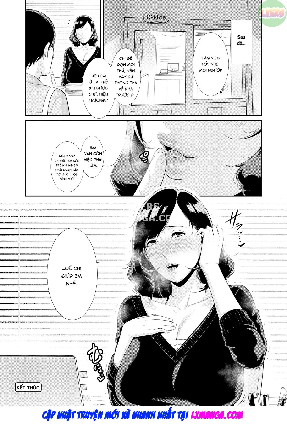 HentaiVN.net - Ảnh 27 - Phương pháp giải tỏa căng thẳng của phụ nữ trung niên - Oneshot