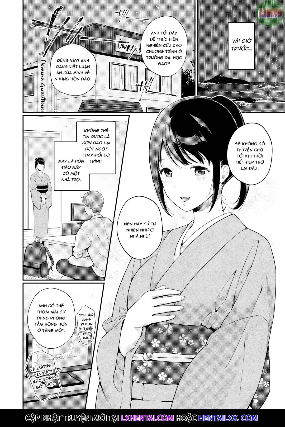 HentaiVN.net - Ảnh 6 - Taifuu No Yoru ni… - Oneshot
