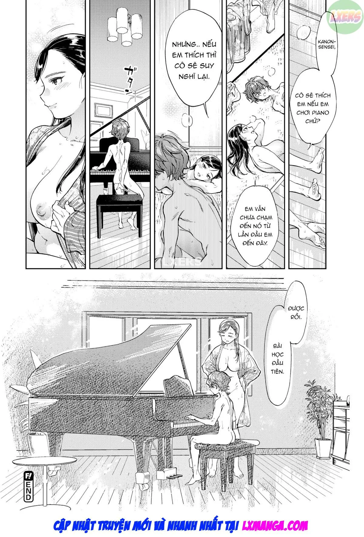 HentaiVN.net - Ảnh 25 - Lớp học Piano - Oneshot