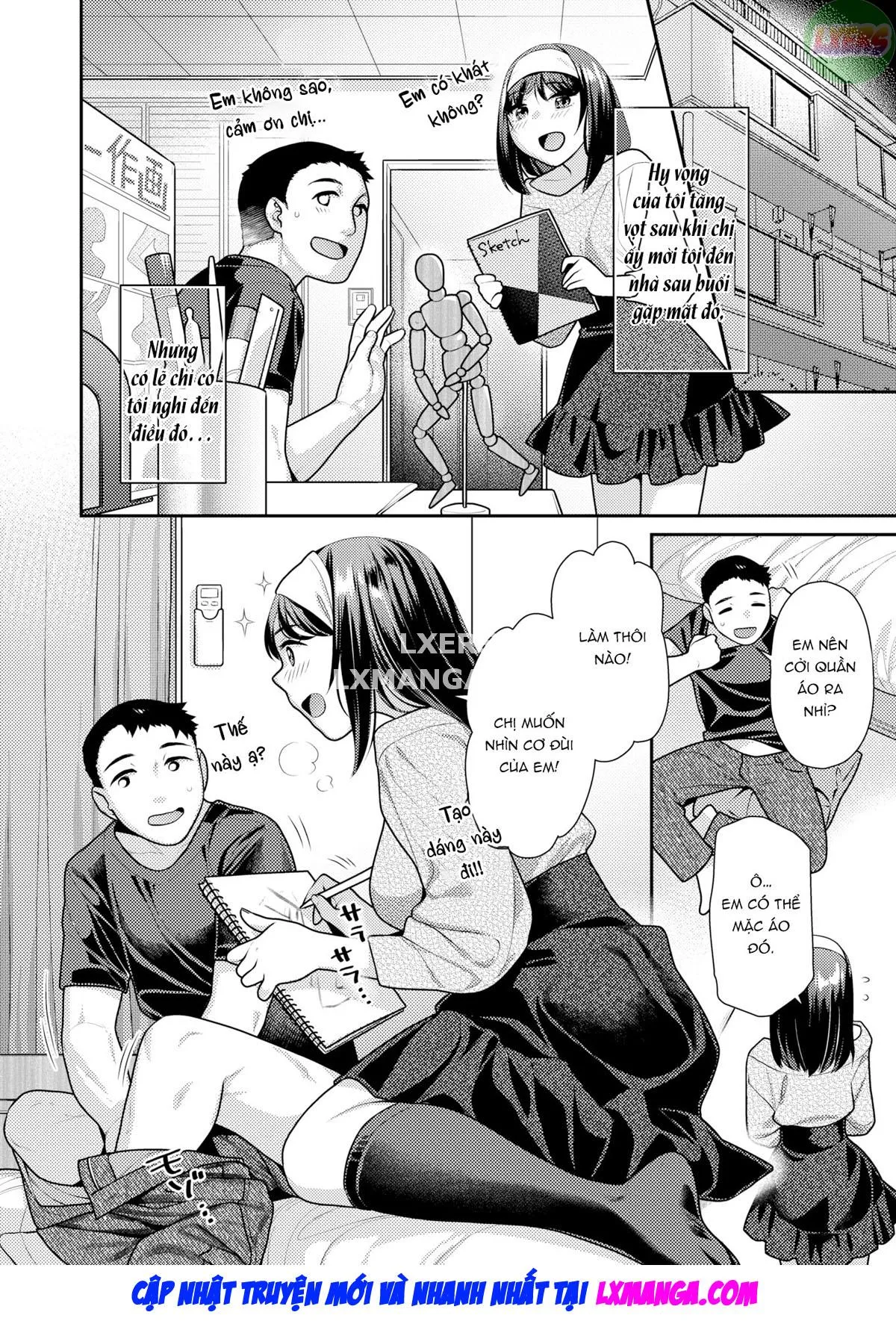 HentaiVN.net - Ảnh 5 - Trăm thấy không bằng một thử - Oneshot