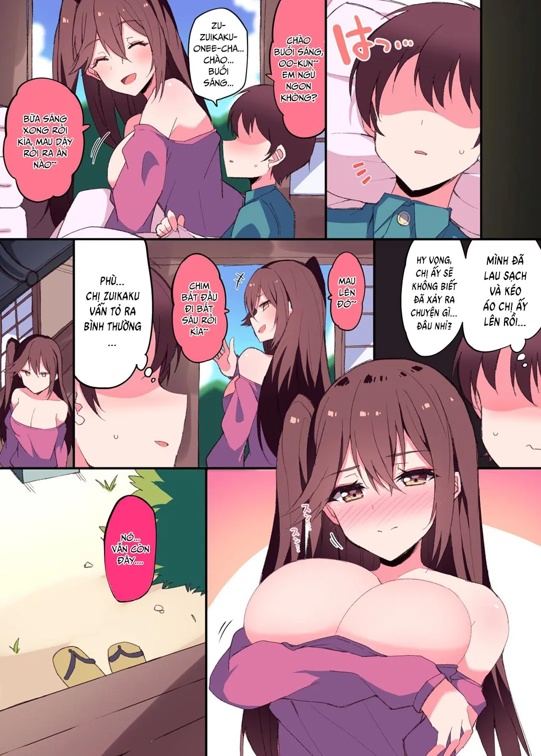 HentaiVN.net - Ảnh 10 - Chị họ Zuikaku về chơi… [Zuikaku Onee-Chan Relative Series…] - Oneshot